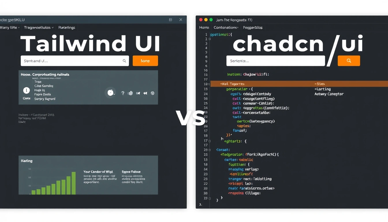 Tailwind UI vs shadcn/ui: Comparing Two Modern Component Systems Tailwind UI vs shadcn/ui: Comparing Two Modern Component Systems